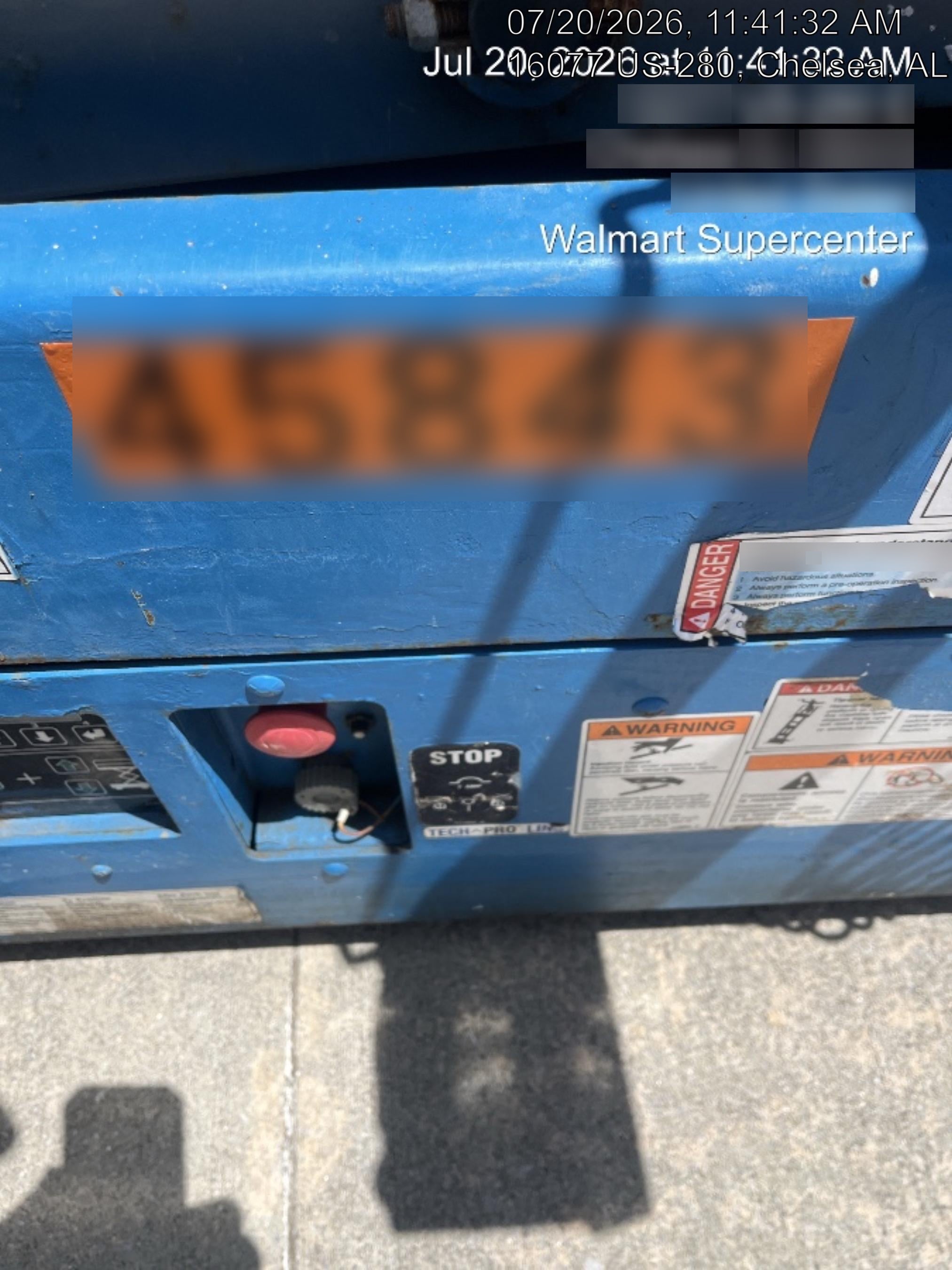 2019 Genie GS-1930 Fixed rails with chain Entry