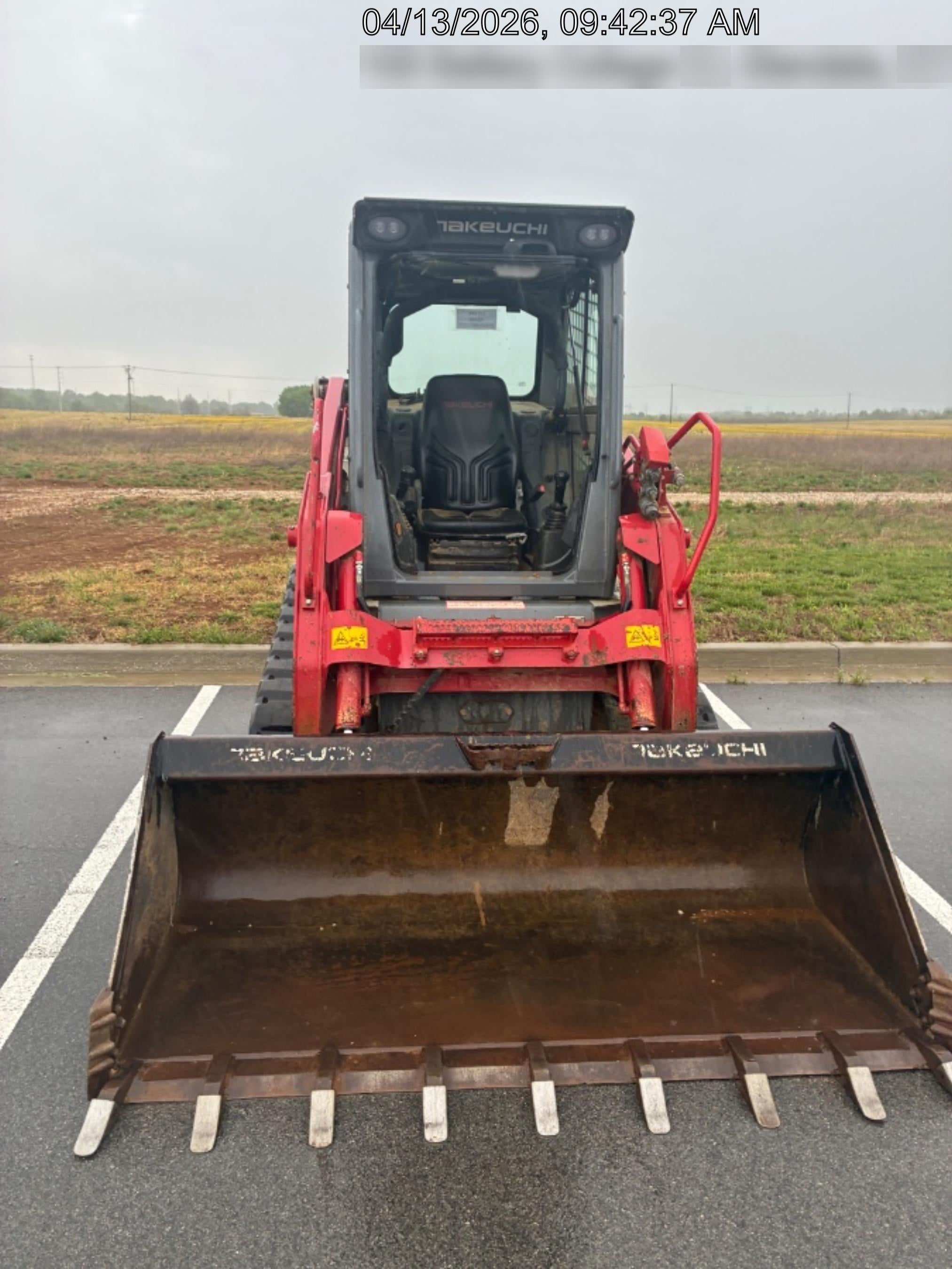 2020 Takeuchi TL8R2-CR Cab/Heat/Air, 74hp, Hydraulic QC