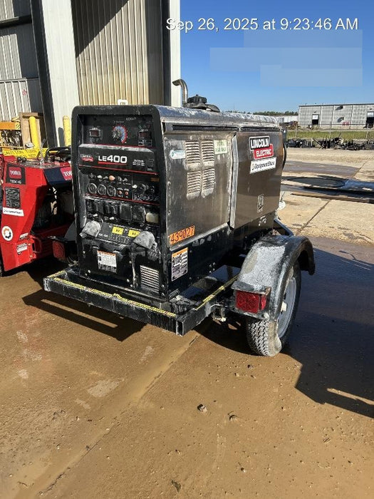 2024 Lincoln Electric LE400 Kubota V1505, Trlr, Cable Rack, Light Kit, ES Decals, T3