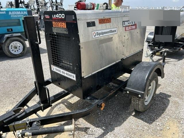 2024 Lincoln Electric LE400 Kubota V1505, Trlr, Cable Rack, Light Kit, ES Decals, T3