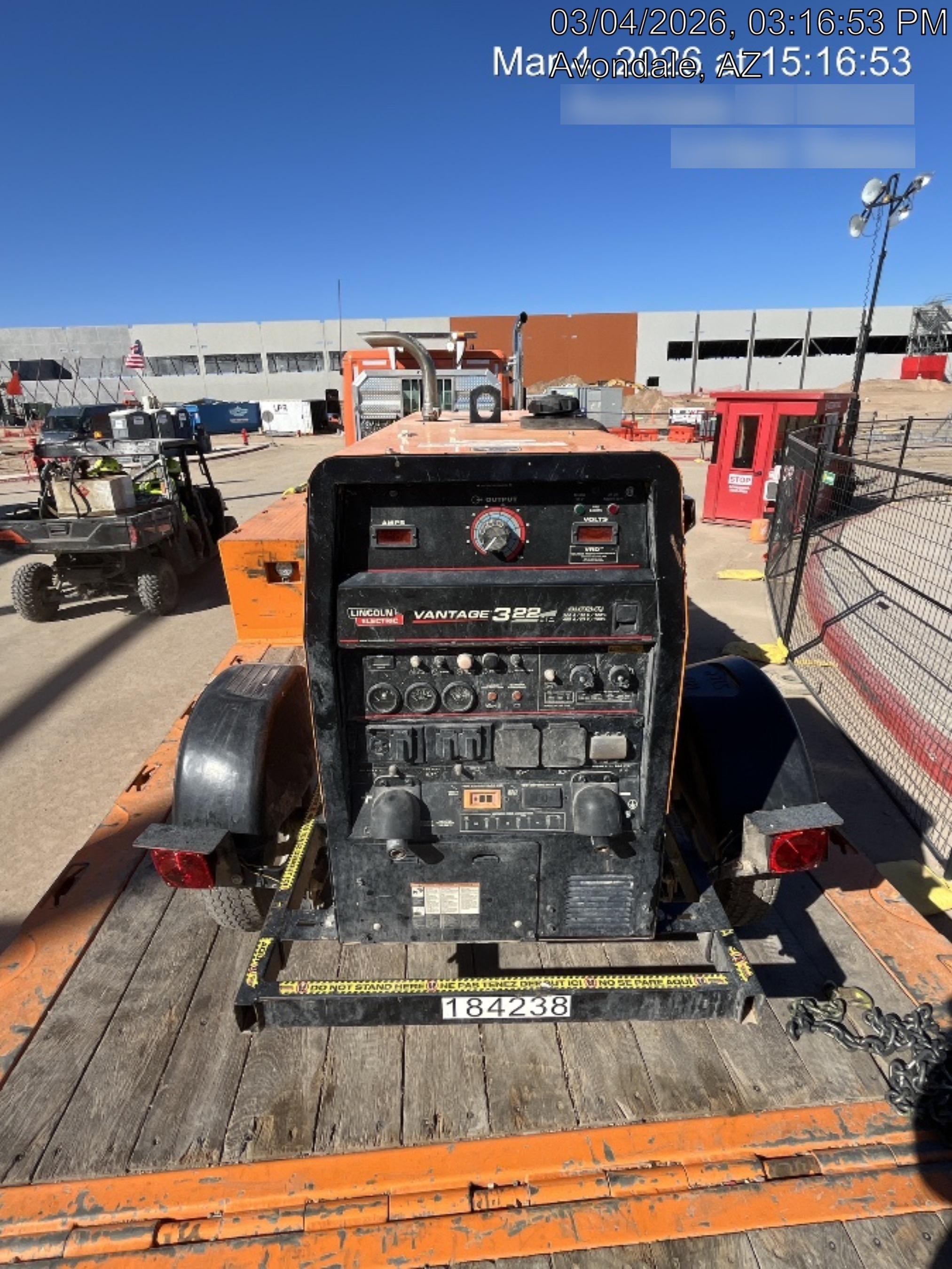 2021 Lincoln Electric Vantage 322 VANTAGE 322 READY-PAK 3
