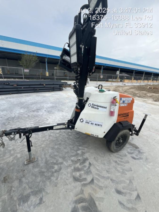 2023 Generac MLT2 Diesel, Flex Switch 120V Input, Powerzone Controller, 
(4) 320W LED Lights, 4kW Generator, 39.9 Gal Fuel Tank, 2" Ball, T3