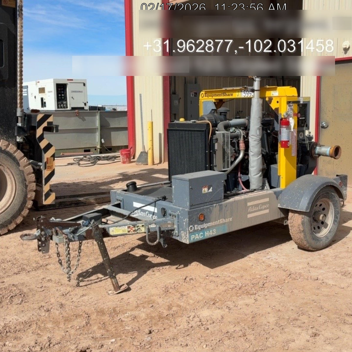 2021 ATLAS COPCO PAC H43 KD