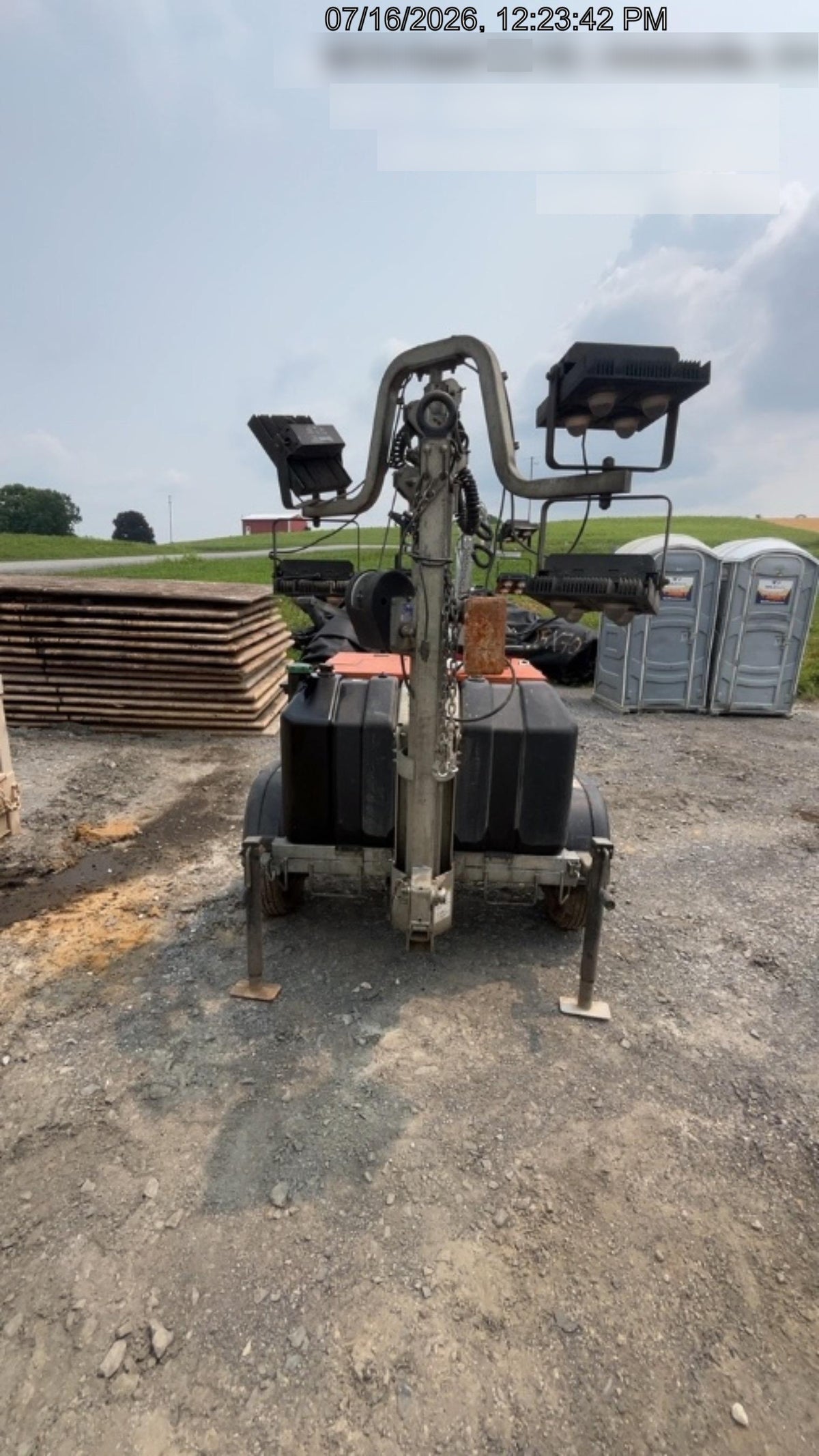 2024 Wanco WLTT-4MM4K Diesel, Deep Sea Controller, Shore Power Plug, Auto Start, (4) 350W LED Floodlights, 4kW Generator, 60 Gal Fuel Tank, 2" Ball, T3