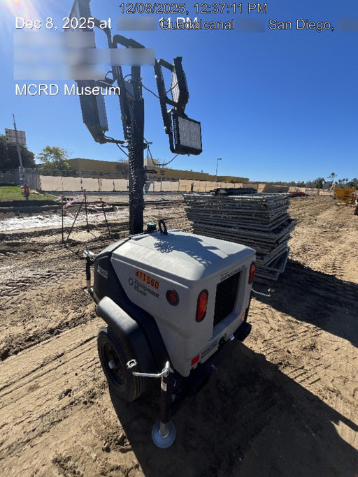 2024 Wacker Neuson LTT4 Diesel, Kohler KDW702, Deep Sea Controller, Auto Start, LED 320W, Bypass Outlet, T3