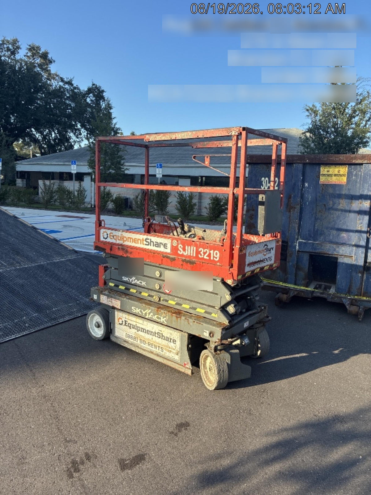 2019 SKYJACK SJIII-3219