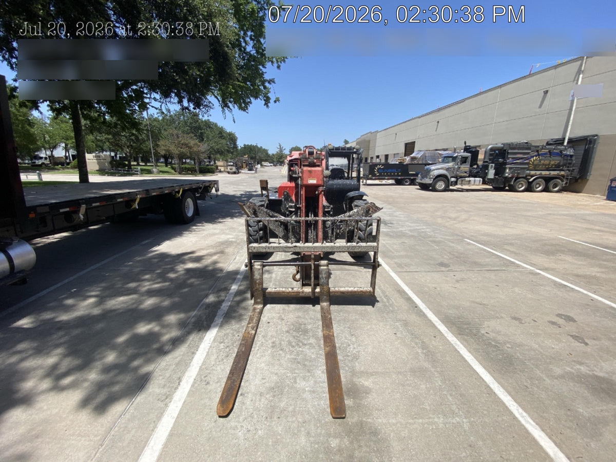2019 Manitou MTA10055 Canopy, 120 HP, Solid Tires, Work Lights, Lift Hook, Auxiliary Hydraulics, 66" Carriage and 60" Forks