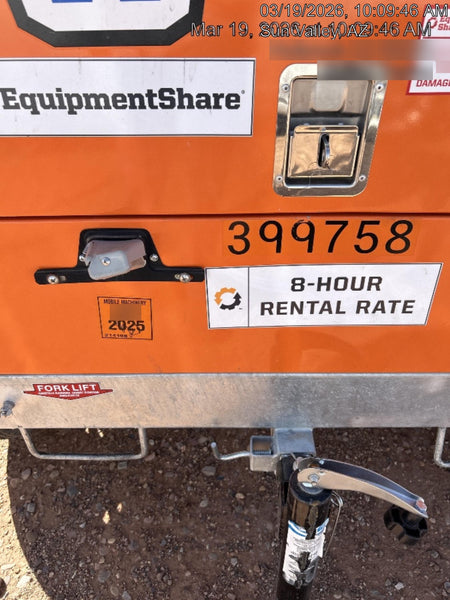 2024 Wanco WLTT-4MM4K Diesel, Deep Sea Controller, Shore Power Plug, Auto Start, (4) 350W LED Floodlights, 4kW Generator, 60 Gal Fuel Tank, 2" Ball, T3