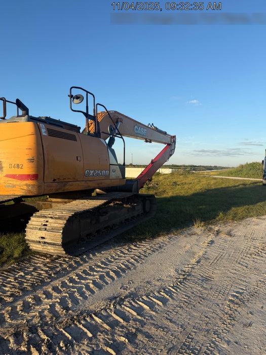 2016 CASE CX250D LR
