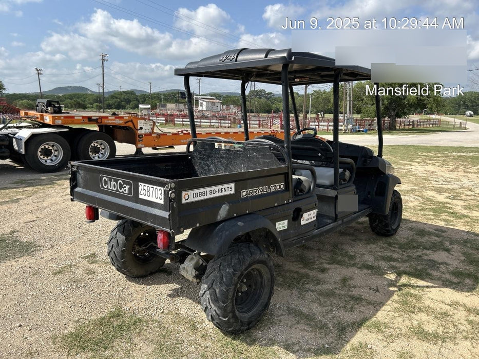 2023 Club Car CA1700D Canopy, Diesel, 4 Passenger