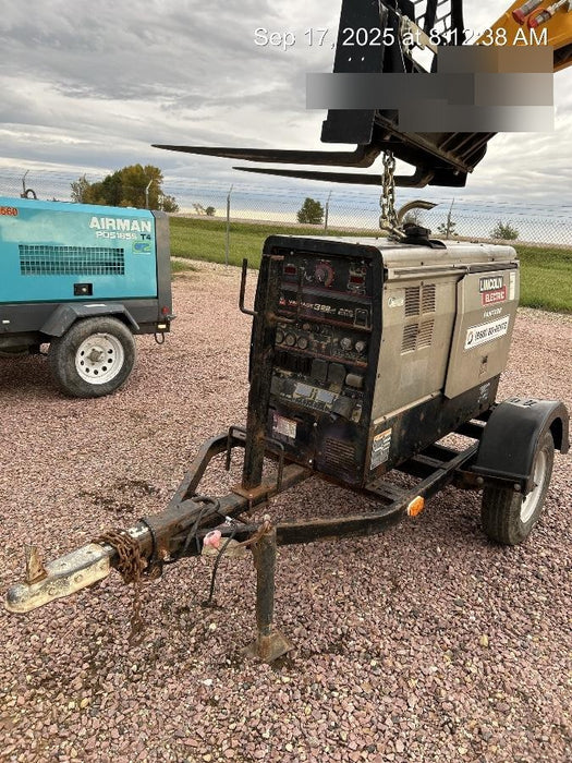 2018 Lincoln Electric Vantage 322 Lincoln Vantage 322 Welder Ready Pak 3 - Vantage 322, Trailer, Fender and light kit, Cable rack