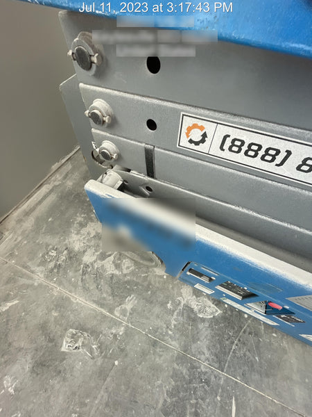 2019 Genie GS-1930 Fixed rails with chain Entry