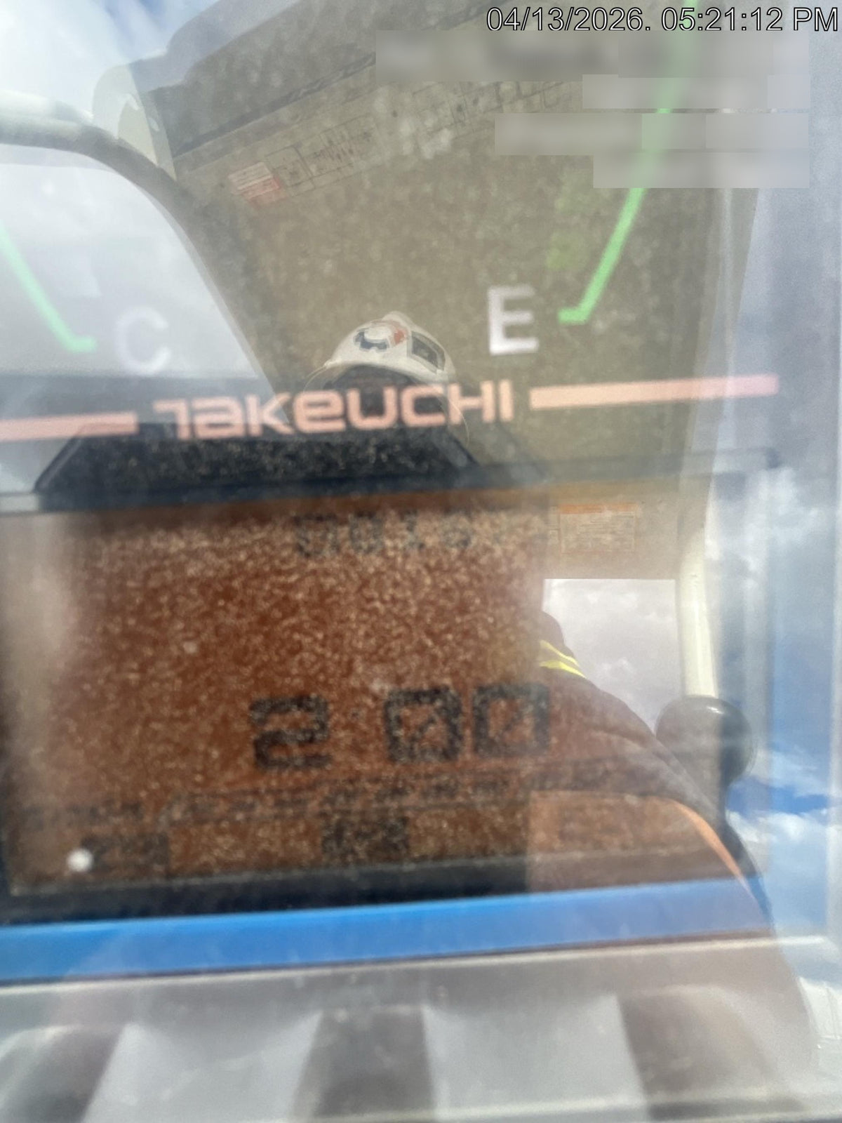 2021 TAKEUCHI TB250-2