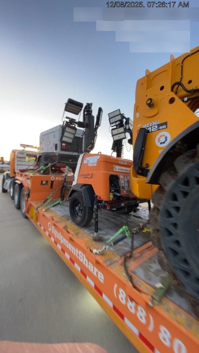 2023 Generac MLT2 Diesel, Flex Switch 120V Input, Powerzone Controller, (4) 320W LED Lights, 4kW Generator, 39.9 Gal Fuel Tank, 2" Ball, T3