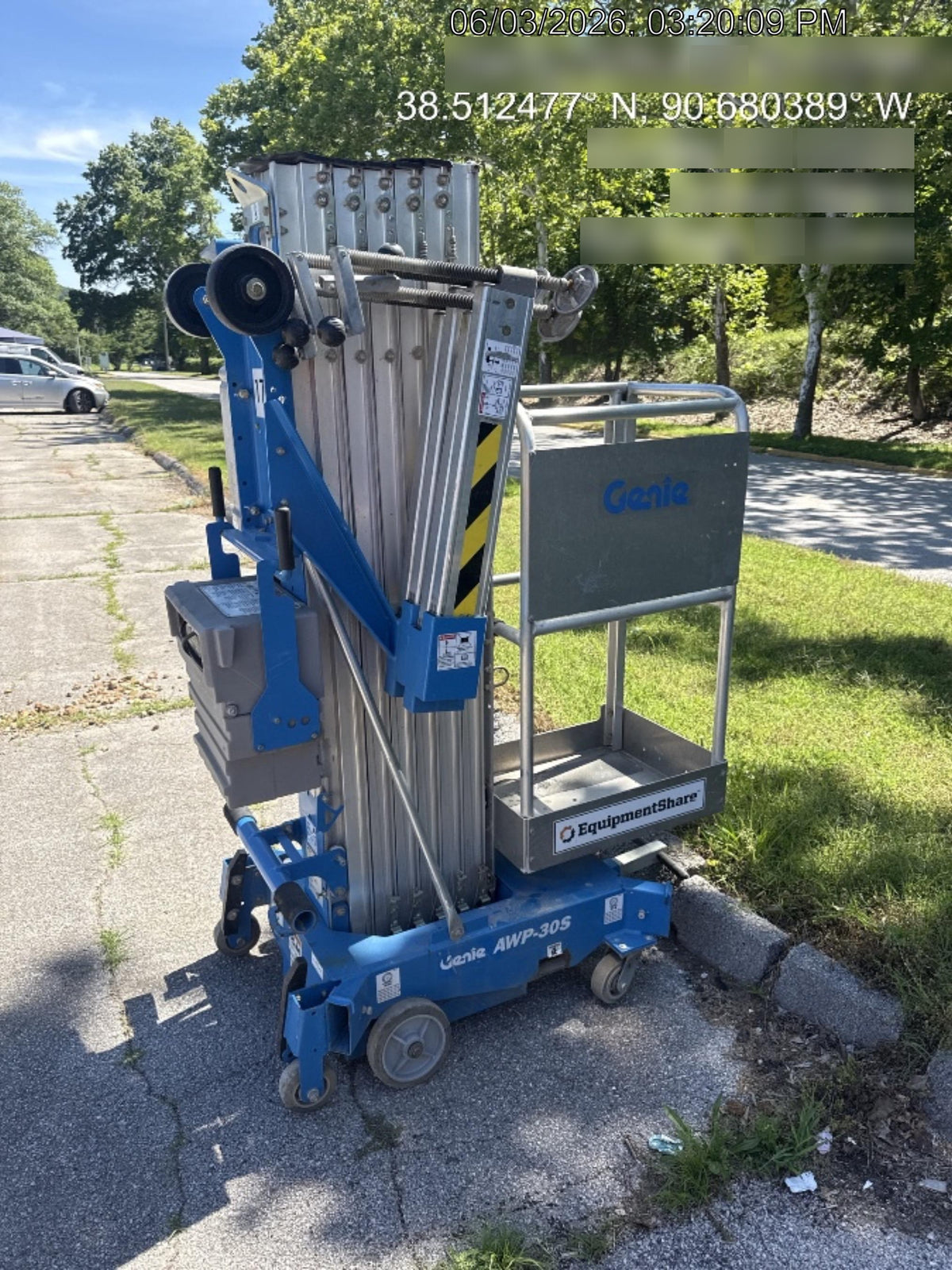 2021 GENIE AWP-30S DC