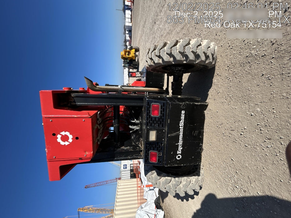 2020 Manitou MTA8044 74hp T4F, Open ROPS, Cab and Boom LED work lights, Auxiliary Hydraulics, Solid Tires, Amber strobe, Lift Hook w/66" Carriage, 60" Forks