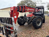 2019 Manitou MTA10055 Canopy, 120 HP, Solid Tires, Work Lights, Lift Hook, Auxiliary Hydraulics 66" Carriage and 60" Forks