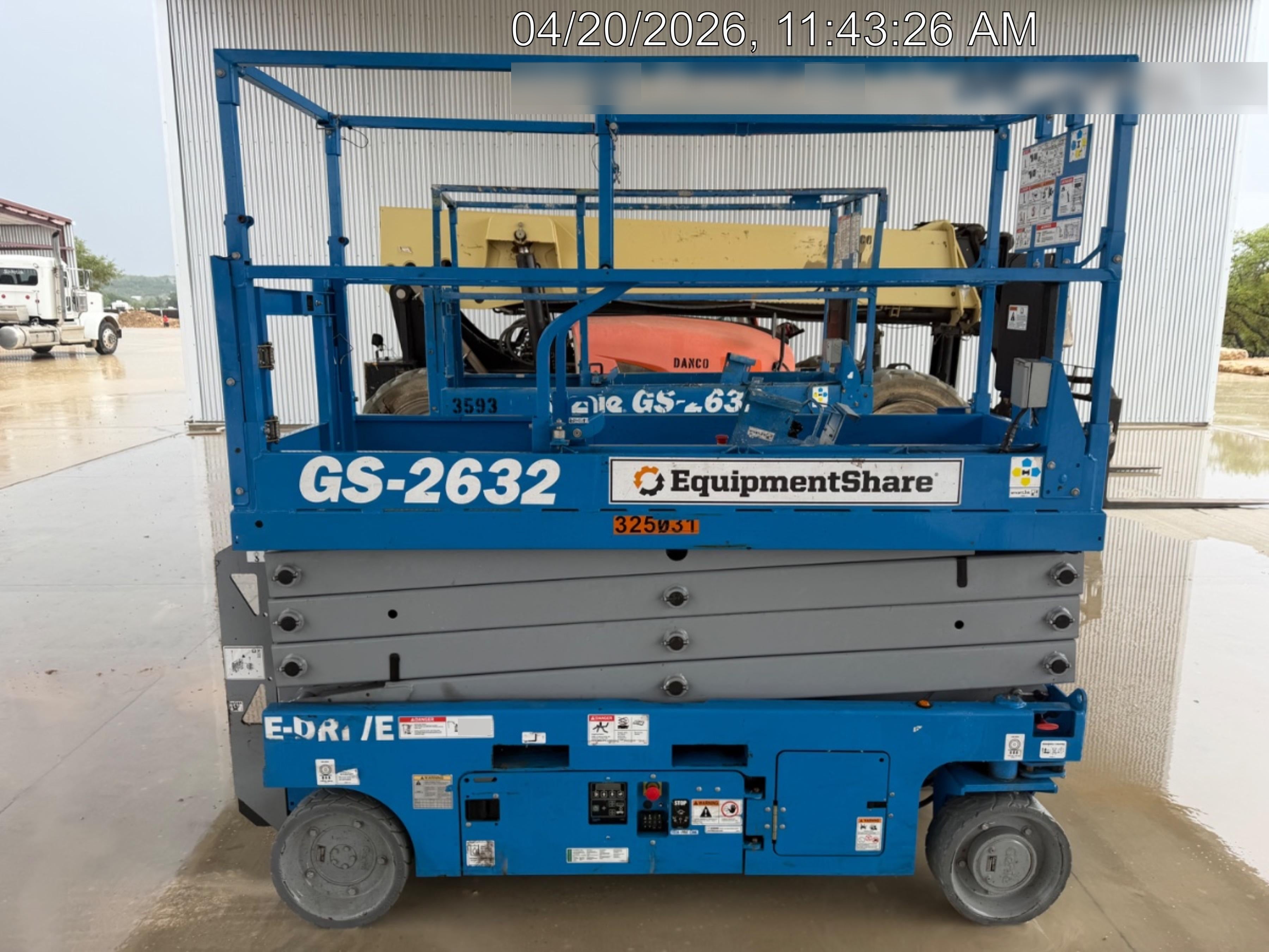 2017 Genie GS-2632 Genie GS2632 - SN GS32P-151058