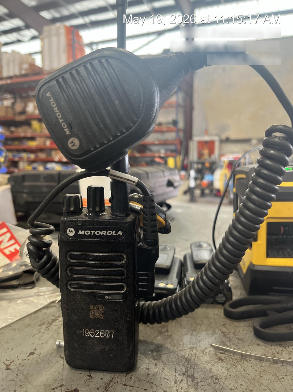 2021 MOTOROLA XPR3300E