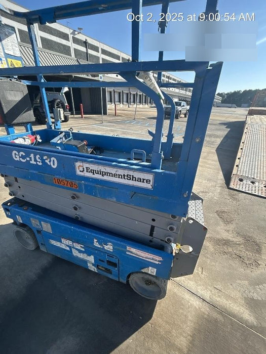 2020 Genie GS-1930 Solid Non Marking Tires, Beacon, Folding rails with half height swing gate