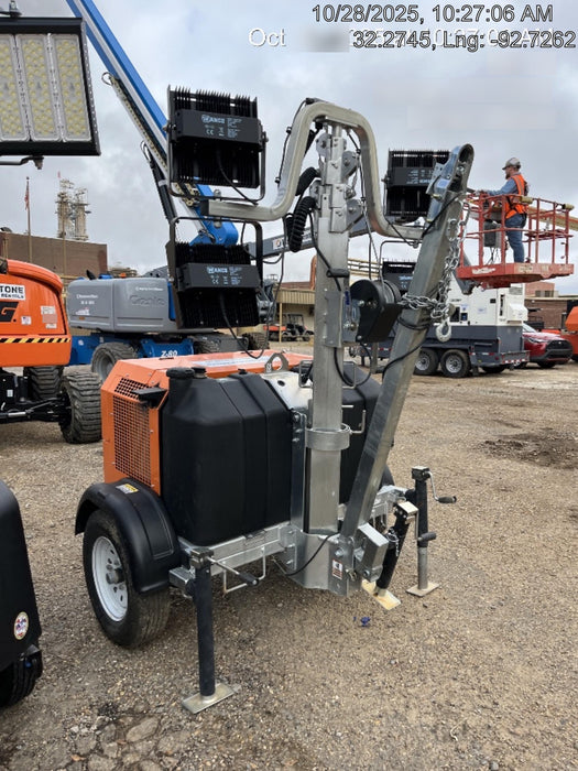 2024 Wanco WLTT-4MM4K Diesel, Deep Sea Controller, Shore Power Plug, Auto Start, (4) 350W LED Floodlights, 4kW Generator, 60 Gal Fuel Tank, 2" Ball, T3