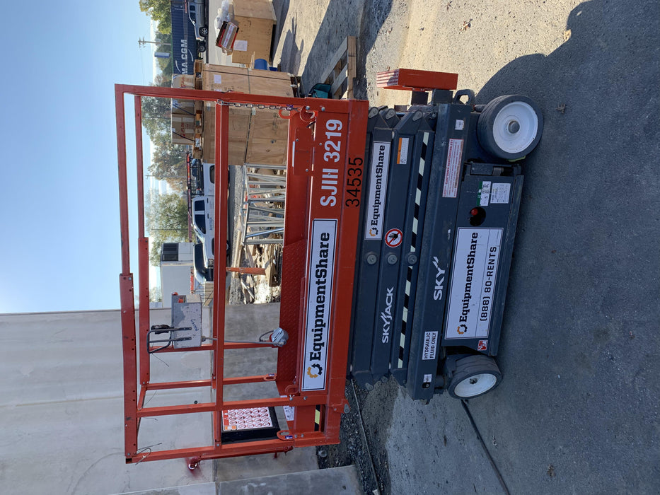 2019 Skyjack SJIII-3219 Standard w/Trojan Batteries