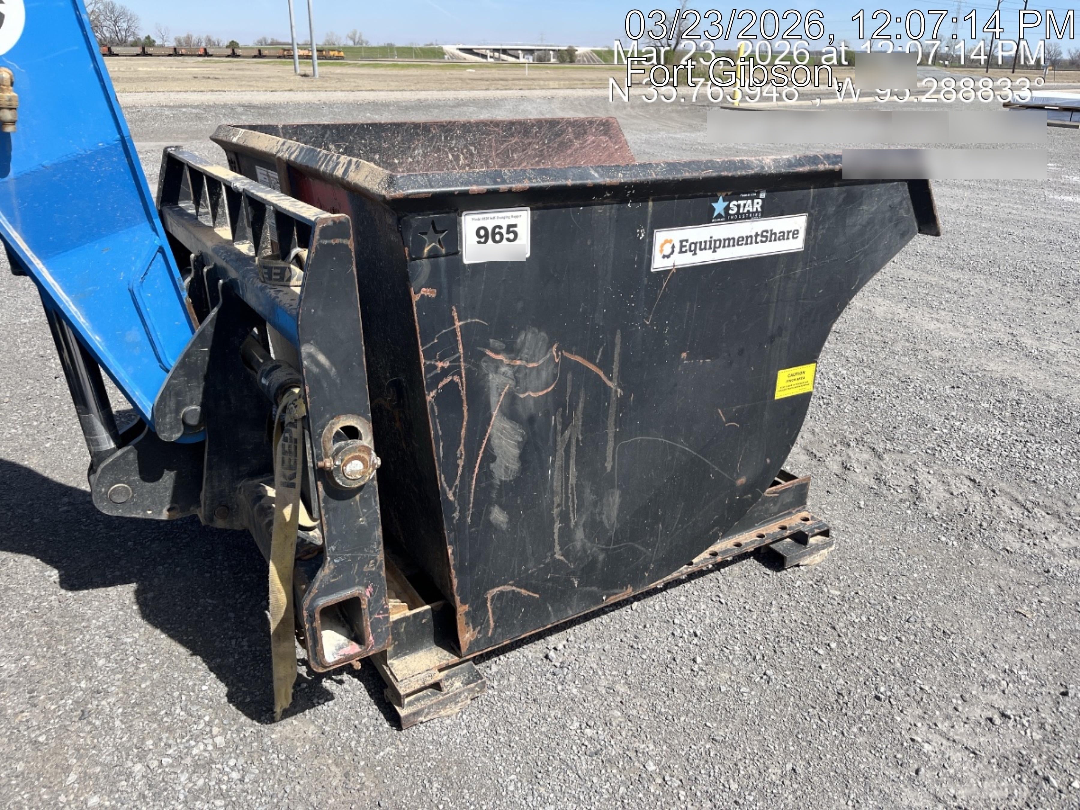 2023 STAR INDUSTRIES M-1820 - Self-Dump Hopper