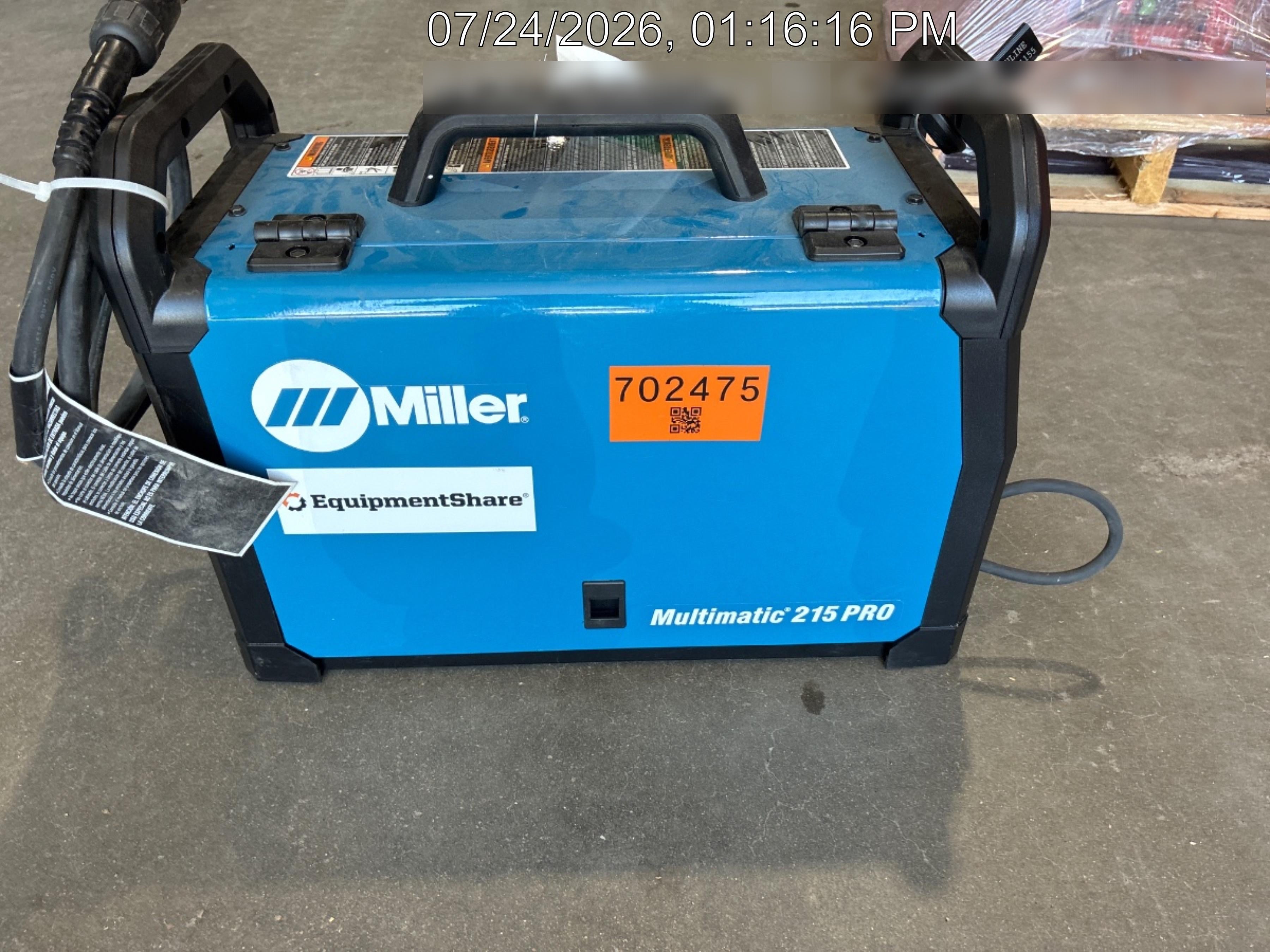 2026 MILLER ELECTRIC Multimatic 215
