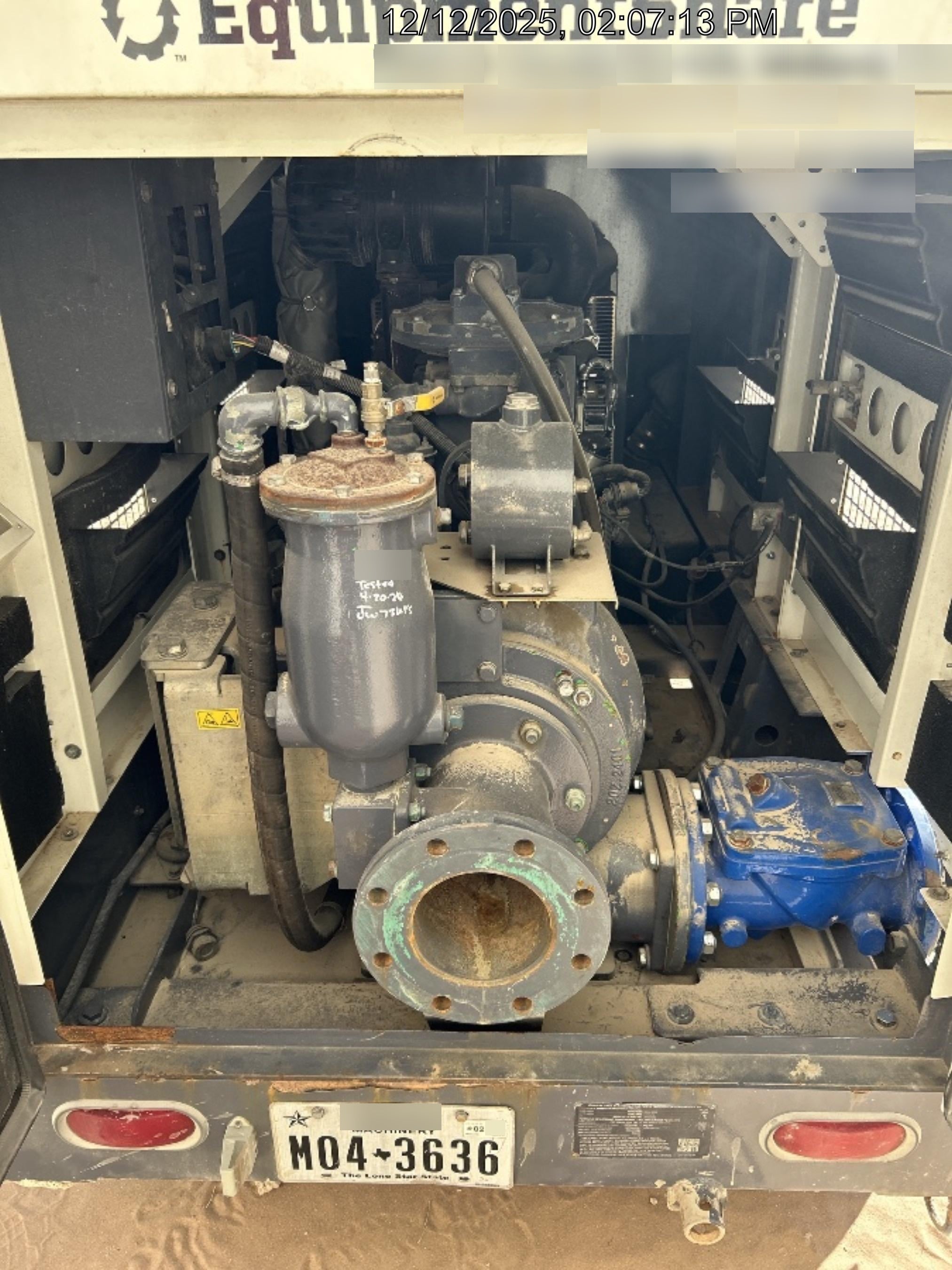 2020 ATLAS COPCO PAS 150 HF CS Enclosed