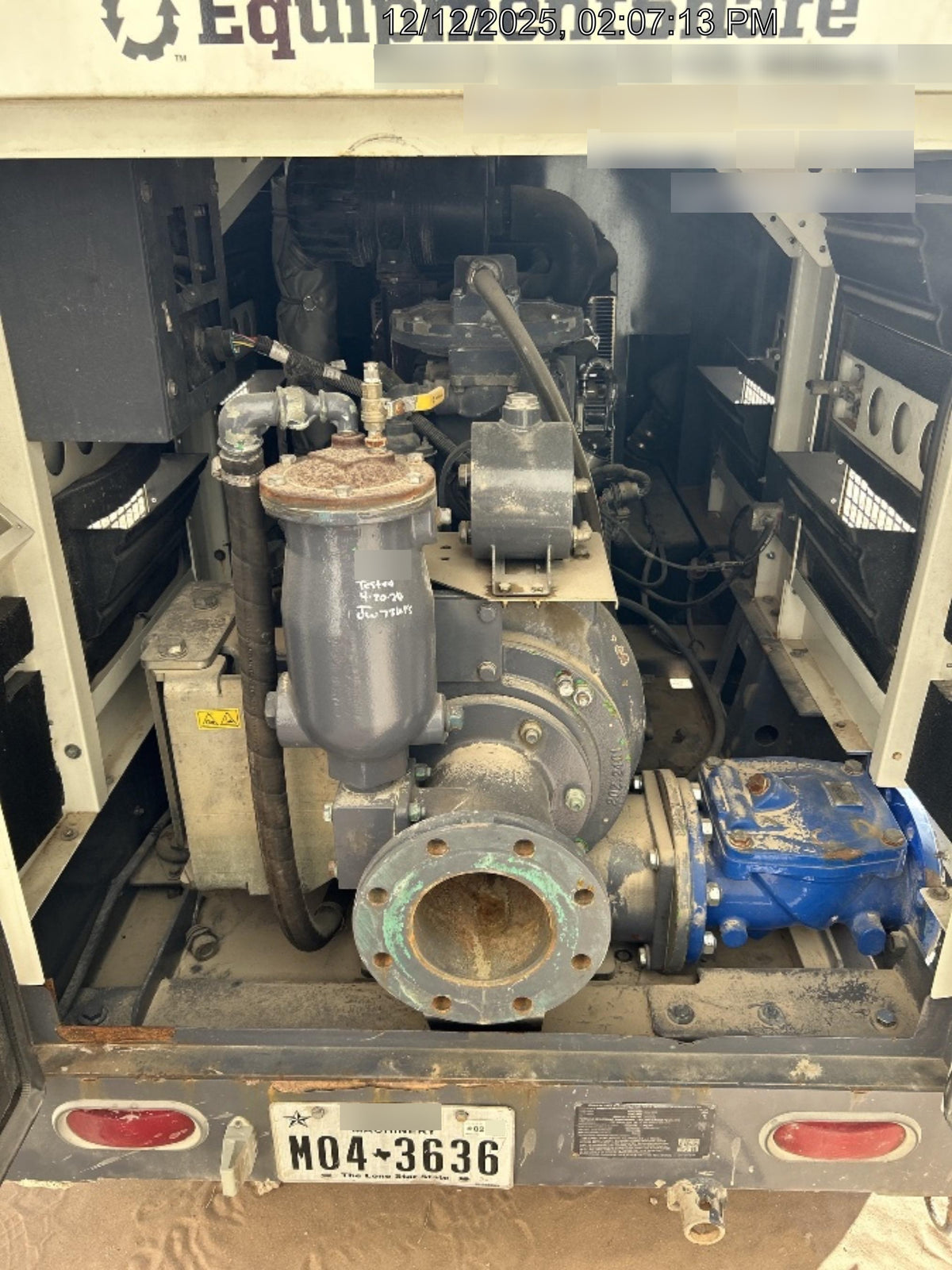 2020 ATLAS COPCO PAS 150 HF CS Enclosed