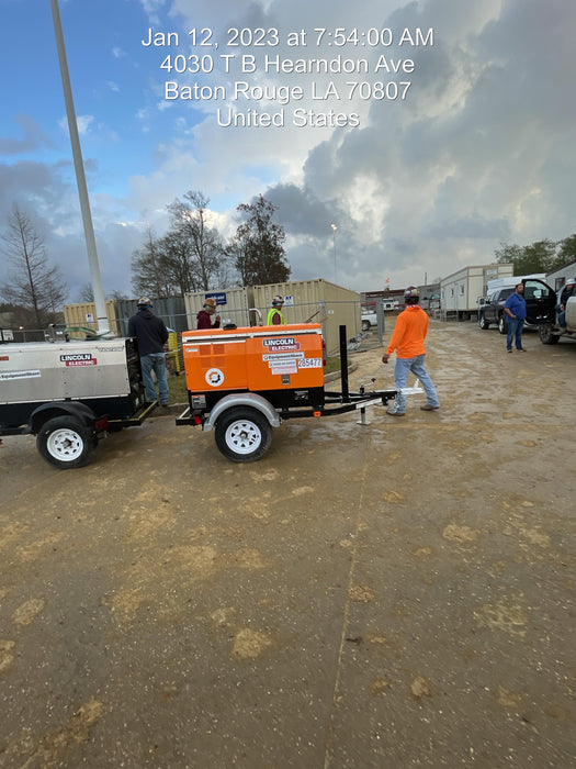 2022 Lincoln Electric LE400 Kubota V1505, Trlr, Cable Rack, Light Kit, ES Decals, T3