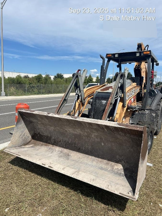 2018 Case 580N STANDARD HOE, ROPS, PILOT CONTROLS, AUX HYD