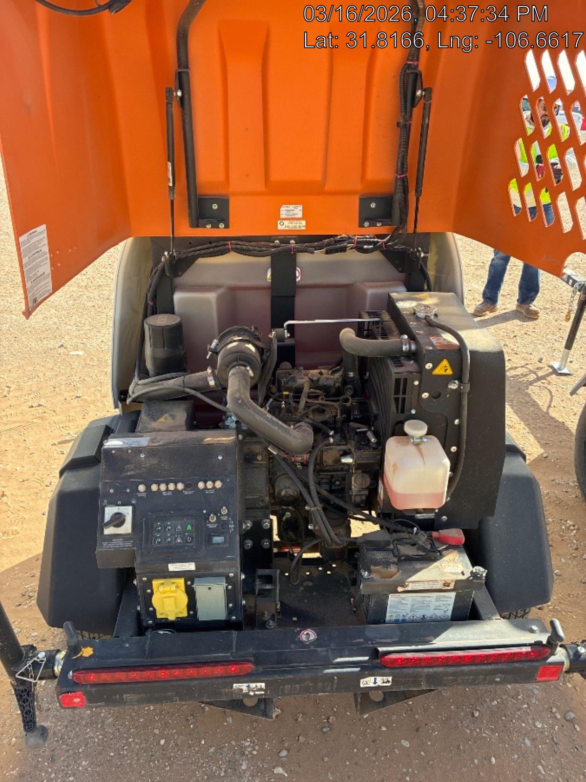 2024 Generac MLT2 Diesel, Flex Switch 120V Input, Powerzone Controller, 
(4) 320W LED Lights, 4kW Generator, 39.9 Gal Fuel Tank, 2" Ball, T3