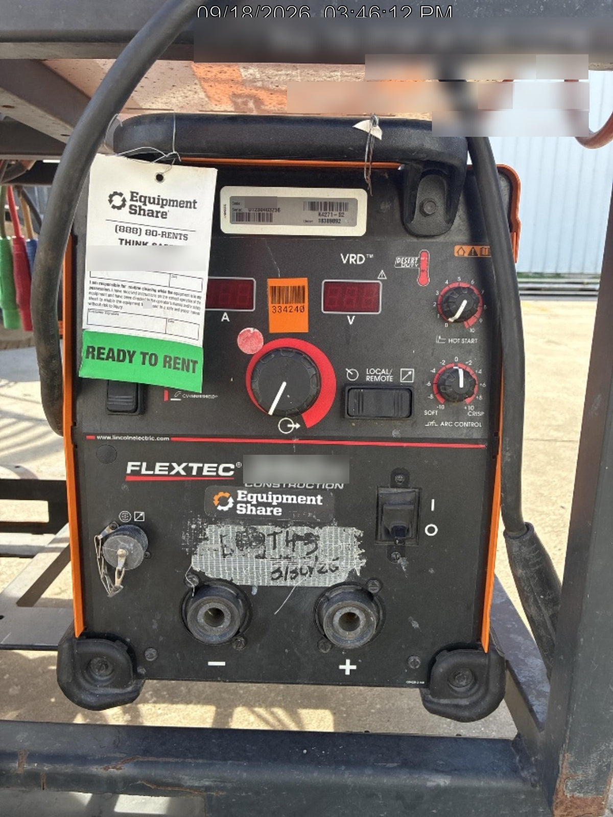 2023 LINCOLN ELECTRIC FLEXTEC 350X