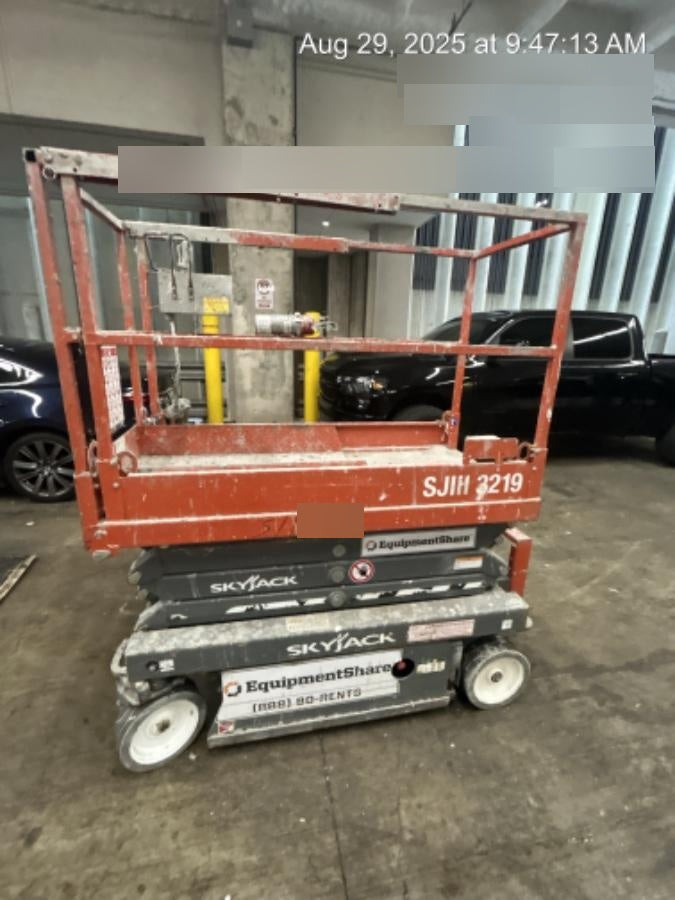 2019 Skyjack SJIII-3219 Standard Options