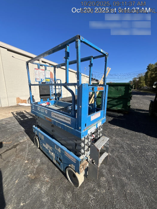 2020 Genie GS-1930 Solid Non Marking Tires, Beacon, Folding rails with half height swing gate