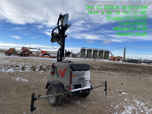 2018 Wacker Neuson LTV6L-MH Wacker Neuson LTV6L Mobile Light Tower w/Fuel Level Sensor Installed