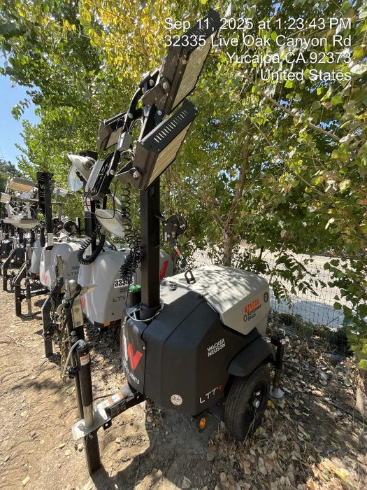 2024 Wacker Neuson LTT4 Diesel, Kohler KDW702, Deep Sea Controller, Auto Start, LED 320W, Bypass Outlet, T3