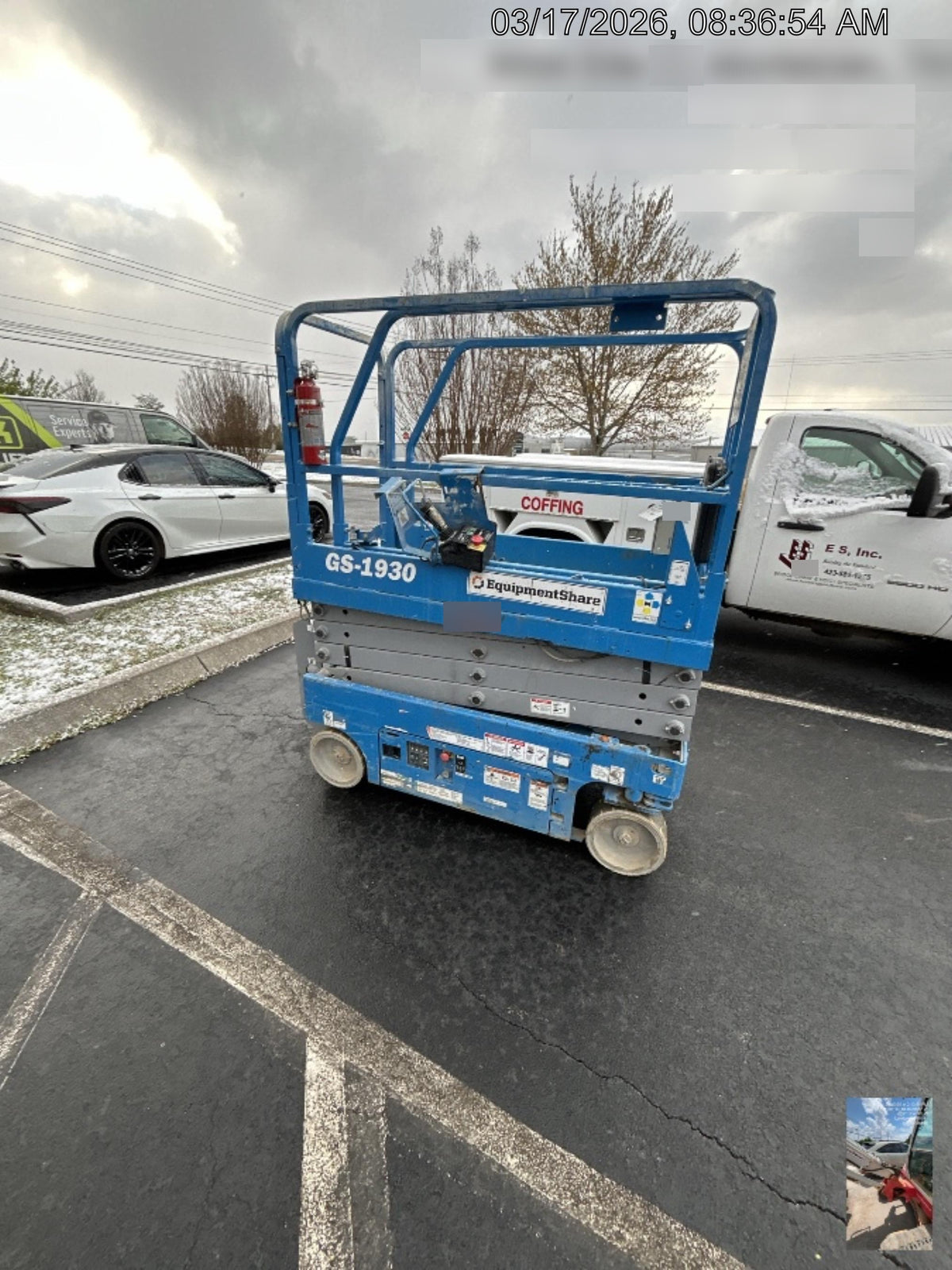 2020 Genie GS-1930 Fixed rails with chain entry gate - Pre A92.20