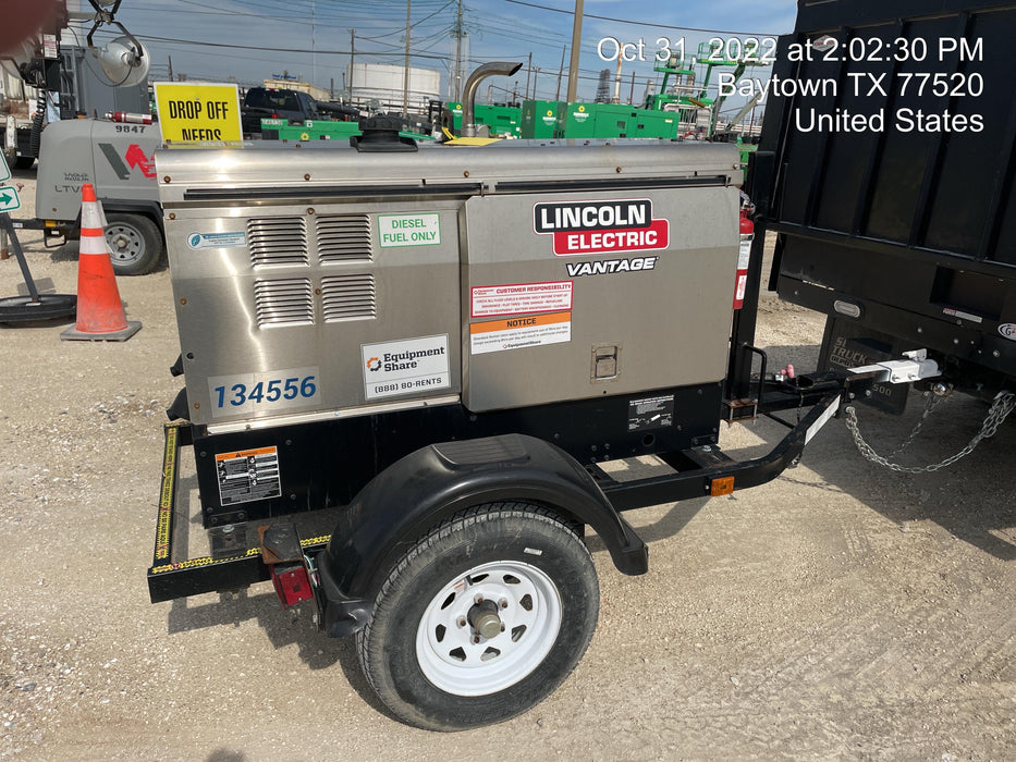 2021 Lincoln Electric Vantage 322 Ready Pak 3