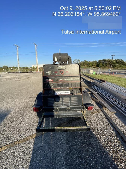 2021 Lincoln Electric Vantage 549X Ready Pak 3, ORANGE (includes trailer, cable rack, fender light kit)