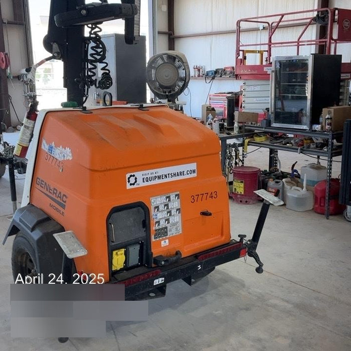 2023 Generac MLT2 Diesel, Flex Switch 120V Input, Powerzone Controller, 
(4) 320W LED Lights, 4kW Generator, 39.9 Gal Fuel Tank, 2" Ball, T3