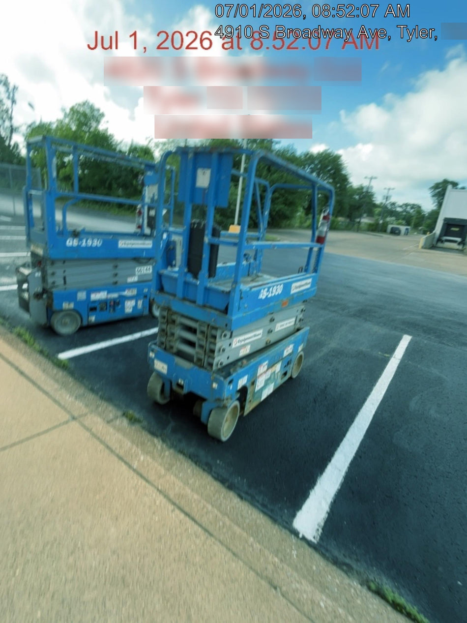 2019 Genie GS-1930 Fixed Rails with Chain Entry