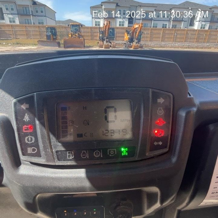 Kubota RTV-X1140W-H 4wd Utility Cart, 4 Seat, Diesel, LED Strobe, Windshield Tempered Glass, Plastic Canopy, Wire Harness Kit, Backup Alarm