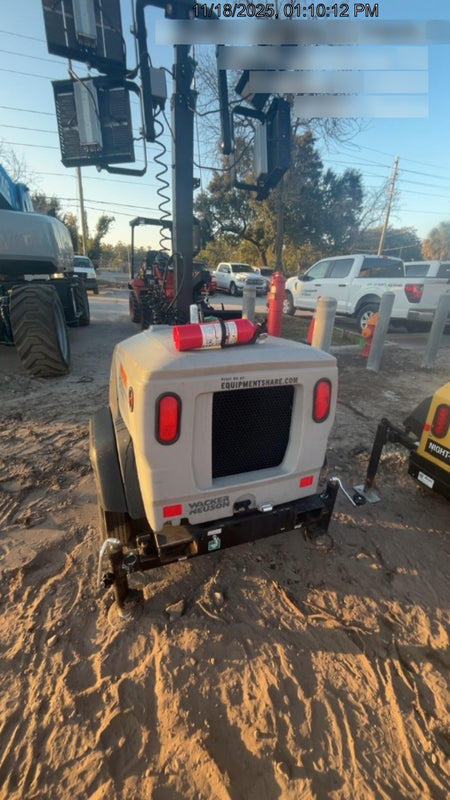 2024 Wacker Neuson LTT4 Diesel, Kohler KDW702, Deep Sea Controller, Auto Start, LED 320W, Bypass Outlet, T3