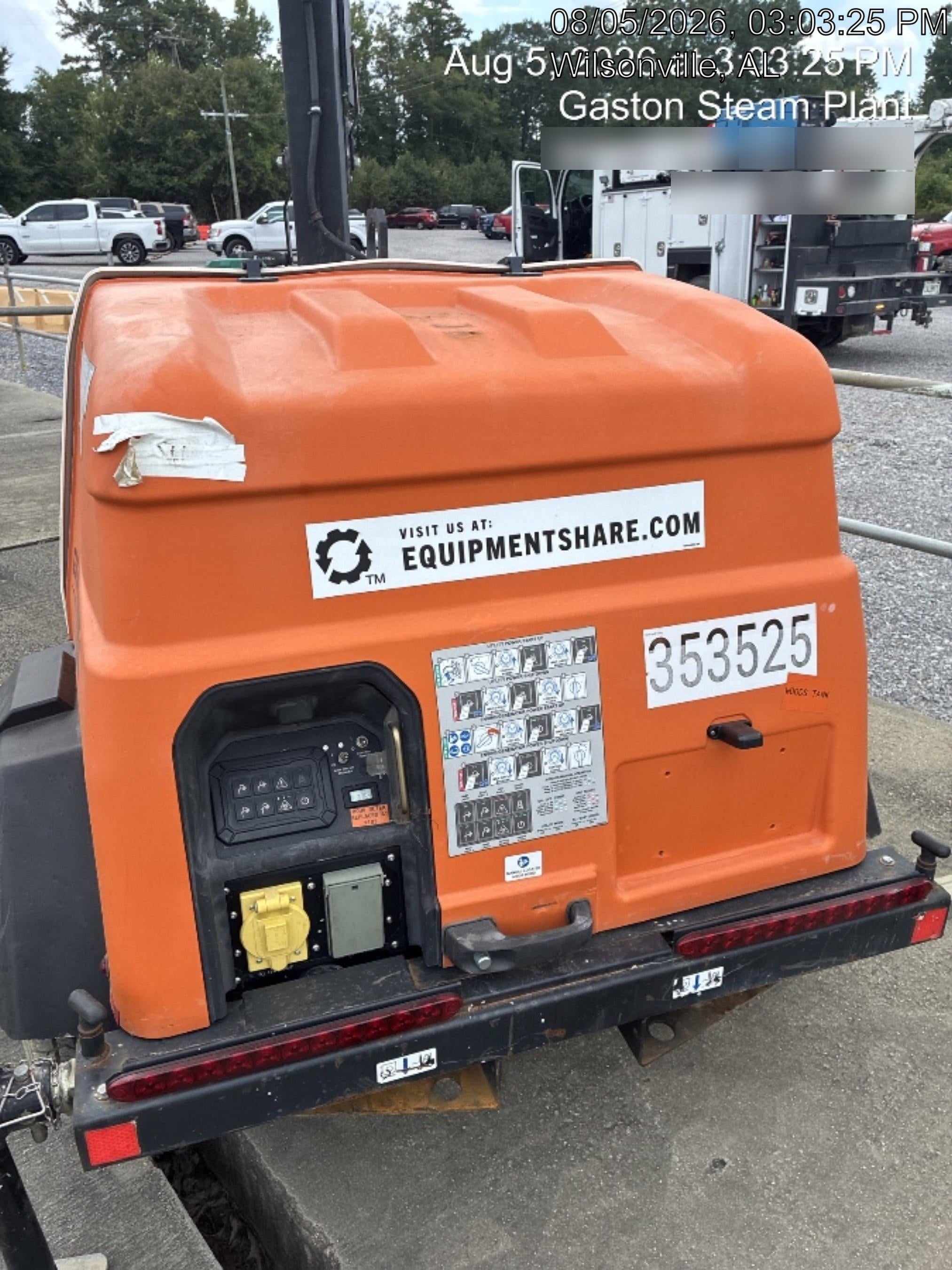 2023 Generac MLT2 Diesel, Flex Switch 120V Input, Powerzone Controller, (4) 320W LED Lights, 4kW Generator, 39.9 Gal Fuel Tank, 2" Ball, T3