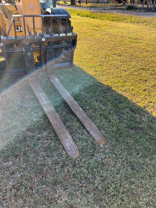 2020 JCB 506-36 Cab/Heat/Air, 74 HP, Solid Tires, STD Worklight, Beacon, Aux Hydraulics, Lifting Eye, Back up Alarm w/48" Carriage/48" Forks