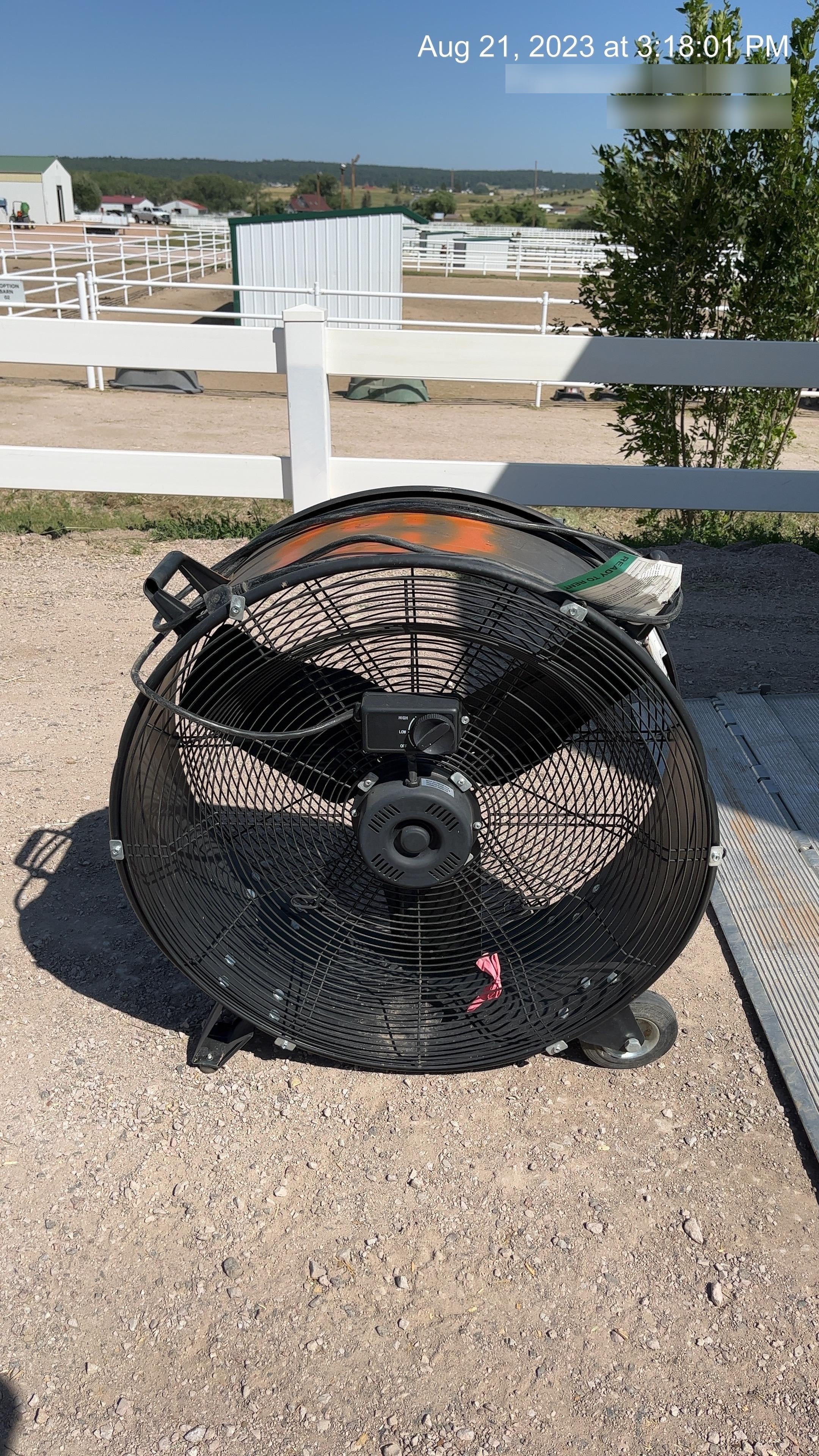 2019 CENTRAL MACHINERY 24" SHOP FAN