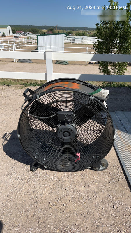 2019 CENTRAL MACHINERY 24" SHOP FAN