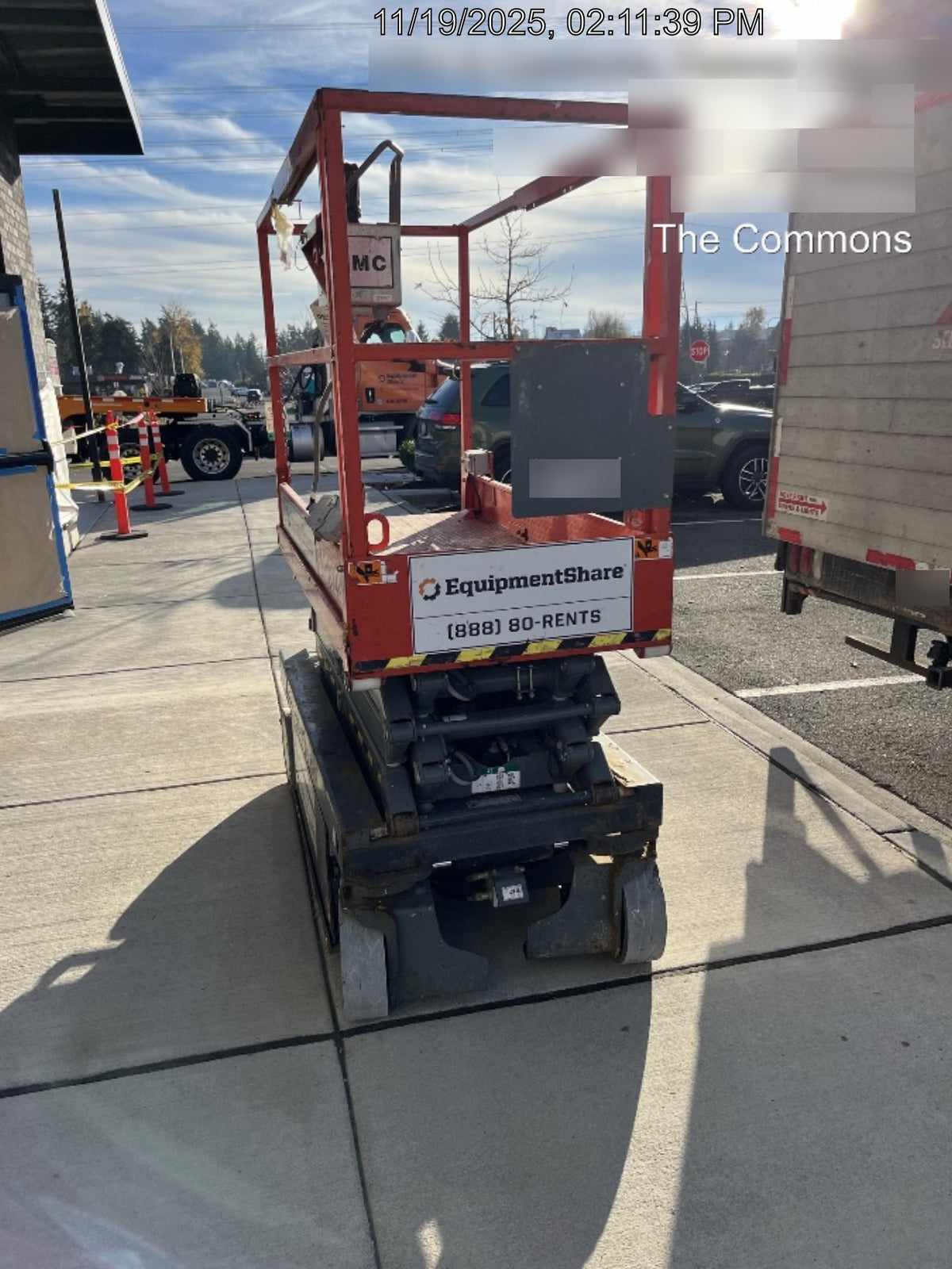 2019 Skyjack SJIII-3219 Standard Options